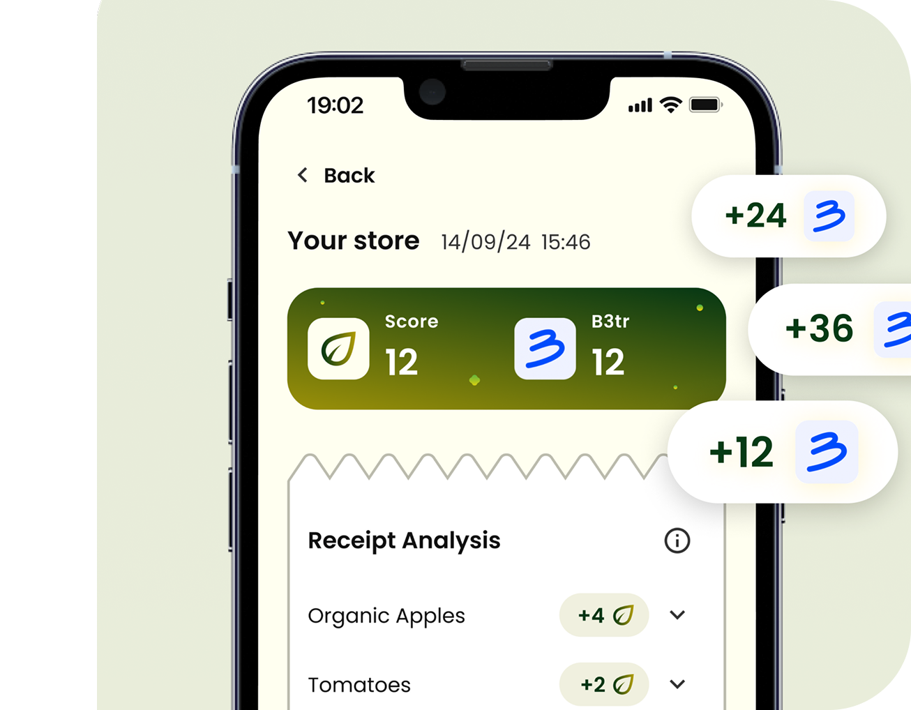Scan receipts