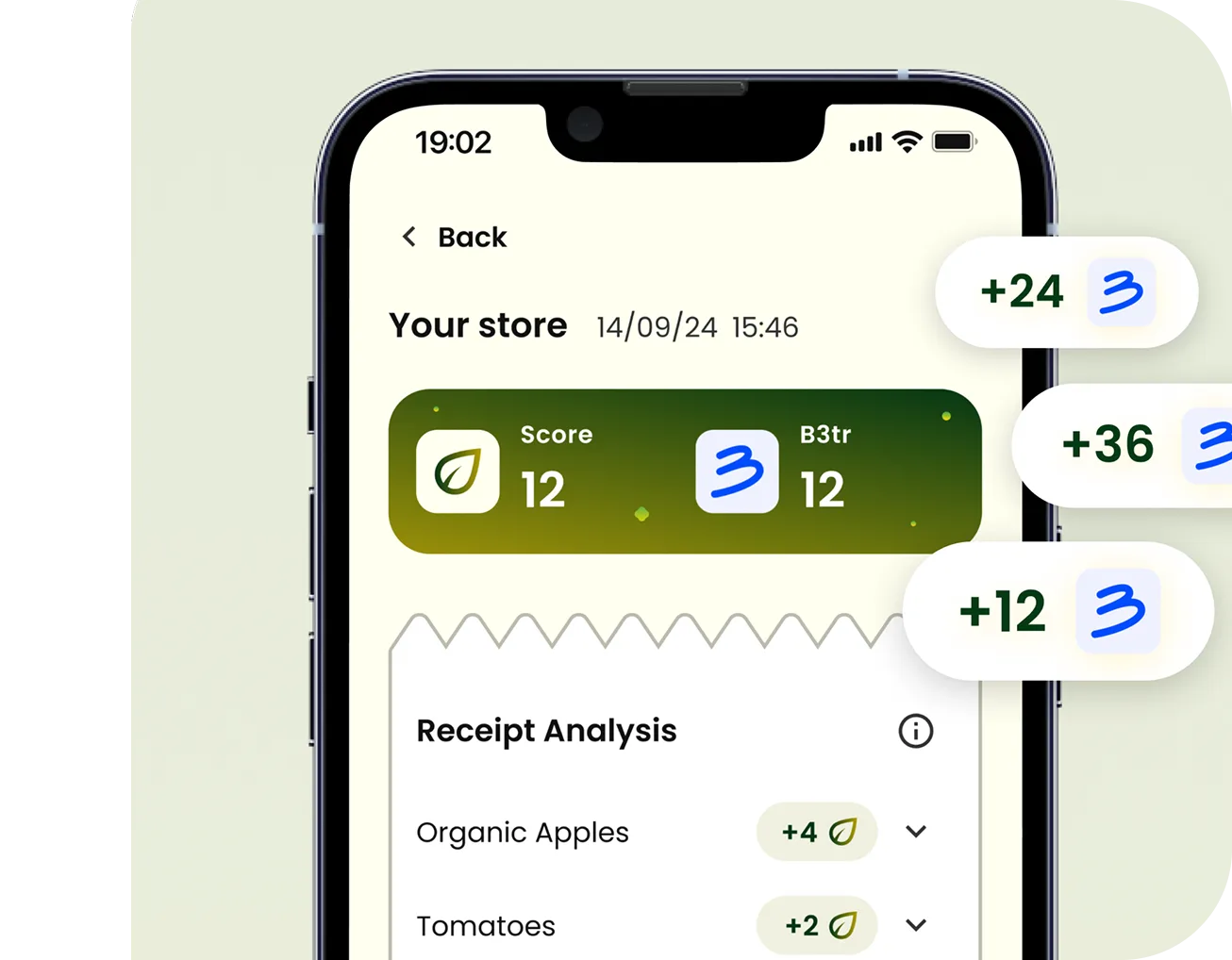 Scan receipts